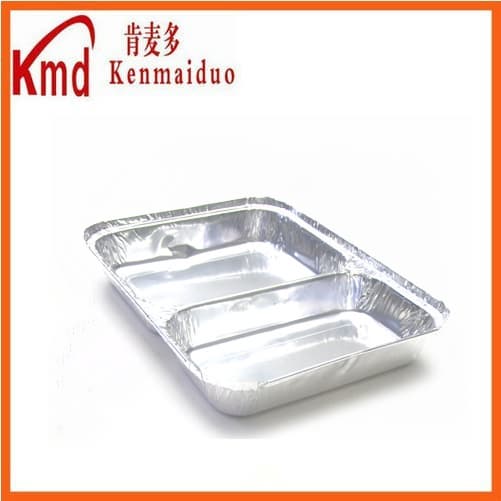 RFD230 rectangle aluminum foil picnic sections container